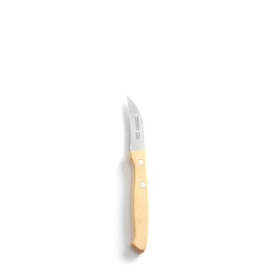 Cutit pentru decojire cu lama inox 6 cm si maner din lemn, lungime cutit 16.5 cm