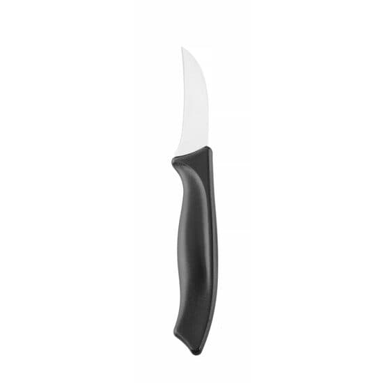Cutit pentru decojire curbat, negru, (L)170mm
