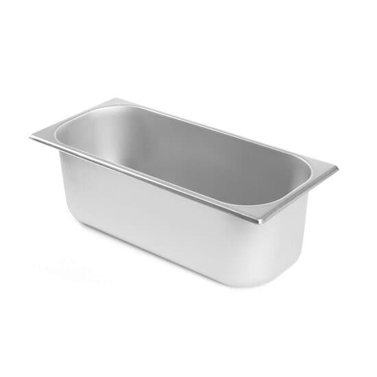 Cuva pentru inghetata, inox, 5 litri, 360x165x(H)120 mm,Kitchen Line