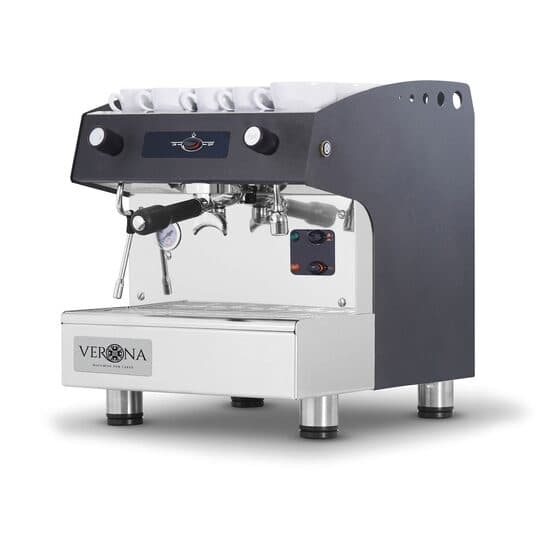 Espressor Verona Romeo Pro, 1 grup, automat, cu pompa rotativa, 230V/1950W, 375x530x(H)485mm