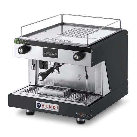 Espressor profesional Top Line BY WEGA 2900 W Negru 530x555x(H)515 mm control electronic programarea a pana la 4 cafele pe grup