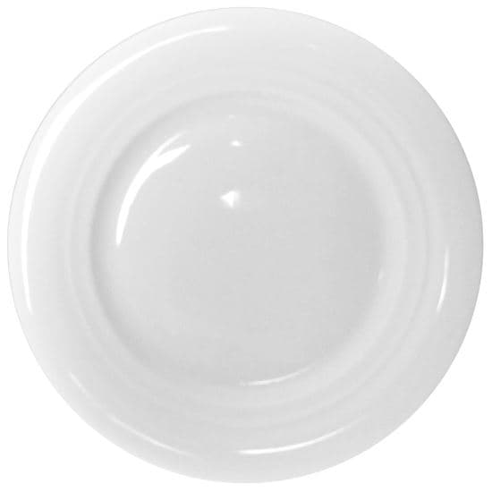 Farfurie pentru cestile de cafea sau cappuccino, portelan alb, rezistenta la impact, diametru 21 cm, gama Moskau