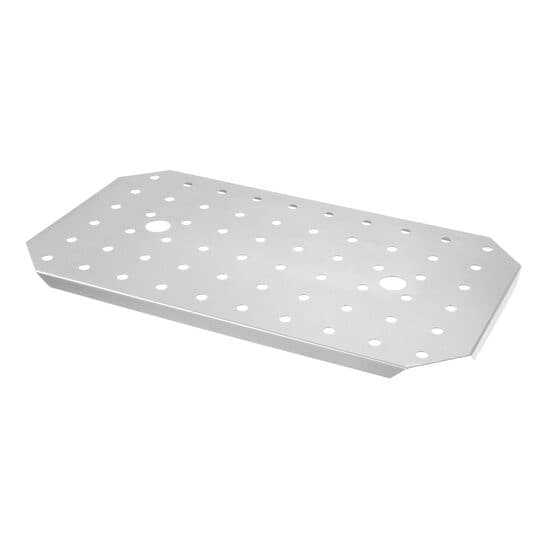 Gratar perforat pentru tava Gastronorm GN1/1, inox