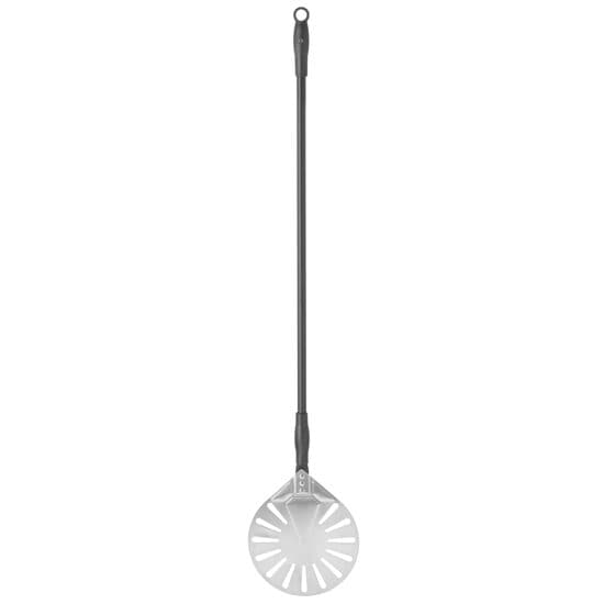 Paleta pizza, rotunda,perforata, din aluminiu, 1200x230mm